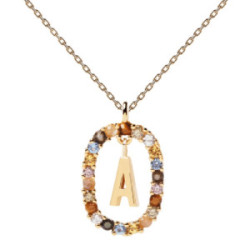 Collar PdPaola letra A - CO01-260-U