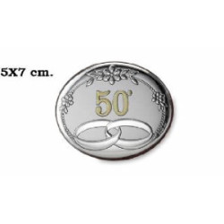 OVAL 50 ANIVERSARIO 7*5