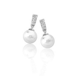 Pendiente Majorica plata - 15317.01.2.E00.000.1