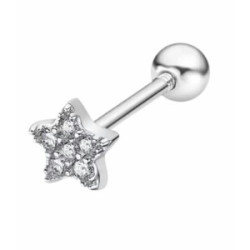 LOTUS SILVER EARCUFF SRA.FLOR.PLATEADA - LP3368-9/1
