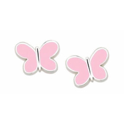 Pendientes suoeragatha pastel mariposa pink - 100SPA