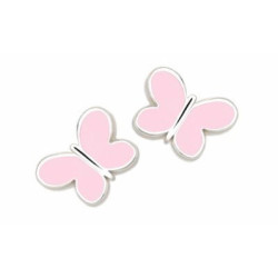 Pendientes suoeragatha pastel mariposa ligth violet - 105SPA