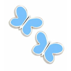 Pendientes superagatha pastel mariposa ligth blue - 110SPA