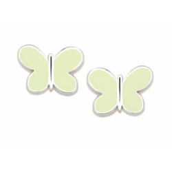 Pendientes superagatha pastel mariposa apple green - 120SPA