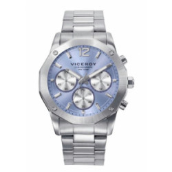 Reloj caja de acero 10 Atm,brazalete de acero,movimiento cuarzo - 401447-35