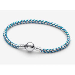 Pulsera Cadena Caja Cordón Azul