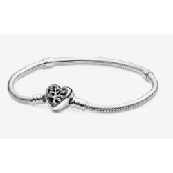Pulsera de Cadena de Serpiente Cierre de Corazón Árbol Genealógico - 598827C01-19