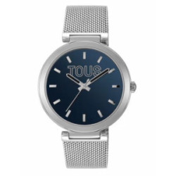 Reloj analógico con esfera azul y brazalete de acero S-Mesh Mirror - 3000142400