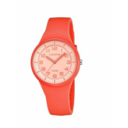 Reloj de mujer Trendy de caucho coral - K5851/6