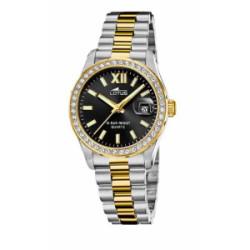 RELOJ LOTUS FREEDOM NEGRO CORREA DE ACERO INOXIDABLE - 18978/3