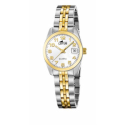 RELOJ LOTUS BLANCO MUJER - 19014/1