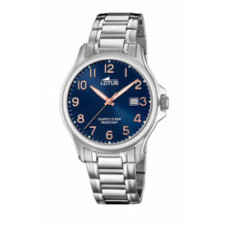 RELOJ DE HOMBRE LOTUS CLASSIC STEEL CON ESFERA AZUL - 18645/2