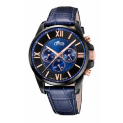 LOTUS 18881/2 AZUL CUERO, HOMBRE - 18881/2