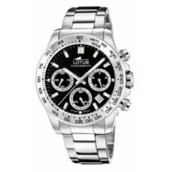 RELOJ DE HOMBRE LOTUS FREEDOM CON ESFERA NEGRA - 18912/3