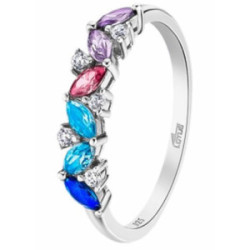 LOTUS SILVER ANILLO SRA.MULTICOLOR - LP3540-3/114