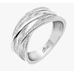LOTUS SILVER ANILLO ENLAZADO - LP3682-3/114