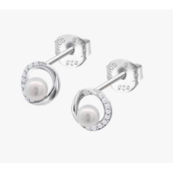 LOTUS SILVER PENDIENTE PERLA - LP3898-4/1