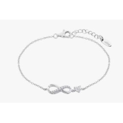LOTUS SILVER PULSERA INFINITO-CORAZON - LP3913-2/1