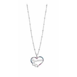 LOTUS SILVER COLLAR CORAZON MAMA MULTIC. - LP3526-1/1