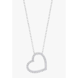 LOTUS SILVER COLLAR CORAZON - LP3670-1/1