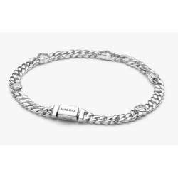 Pulsera de Cadena Cubana Corazón