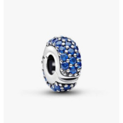Charm de Clip Gemas Azul Real