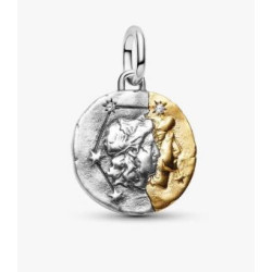 Charm Medallón Zodiaco Géminis